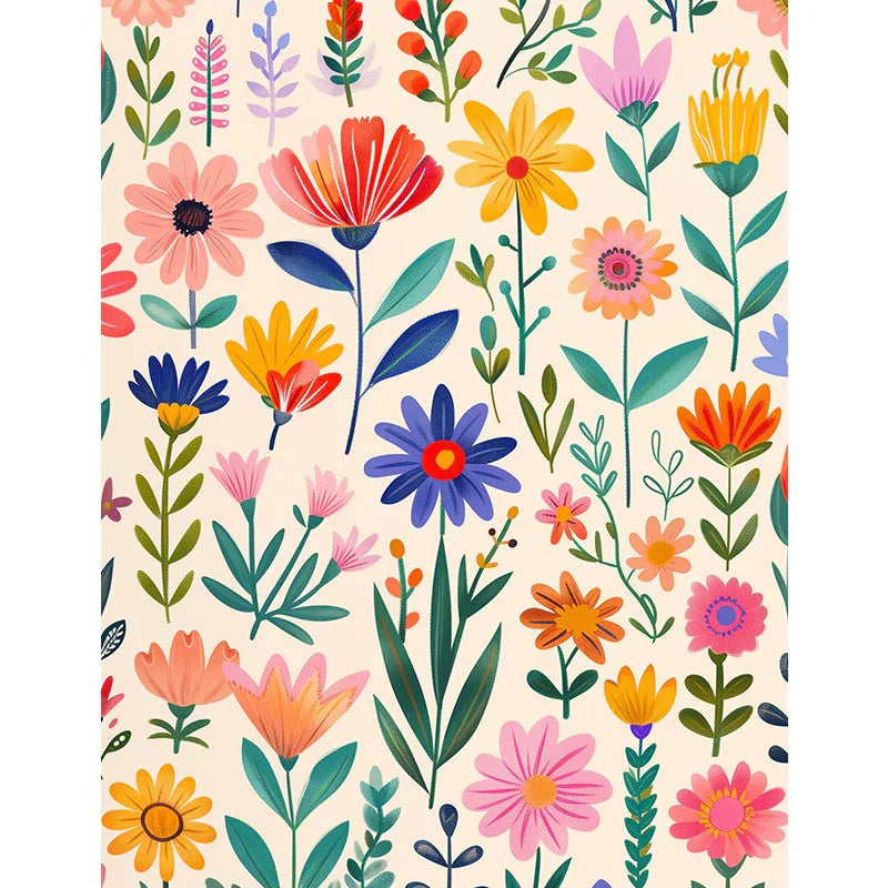 Bloom Party – Paint by Numbers