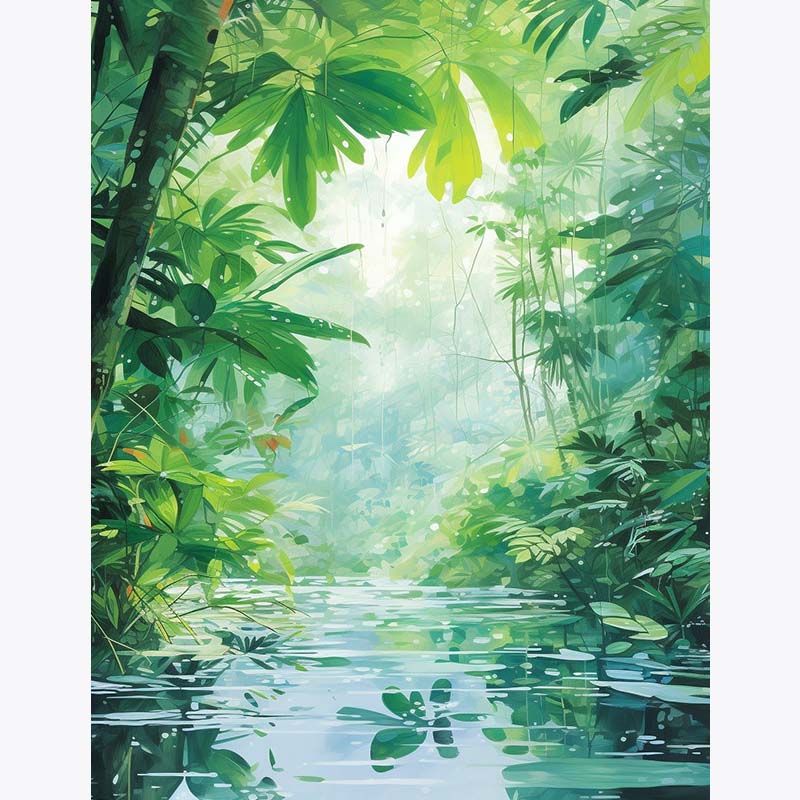 Daintree National Park – Paint by Numbers