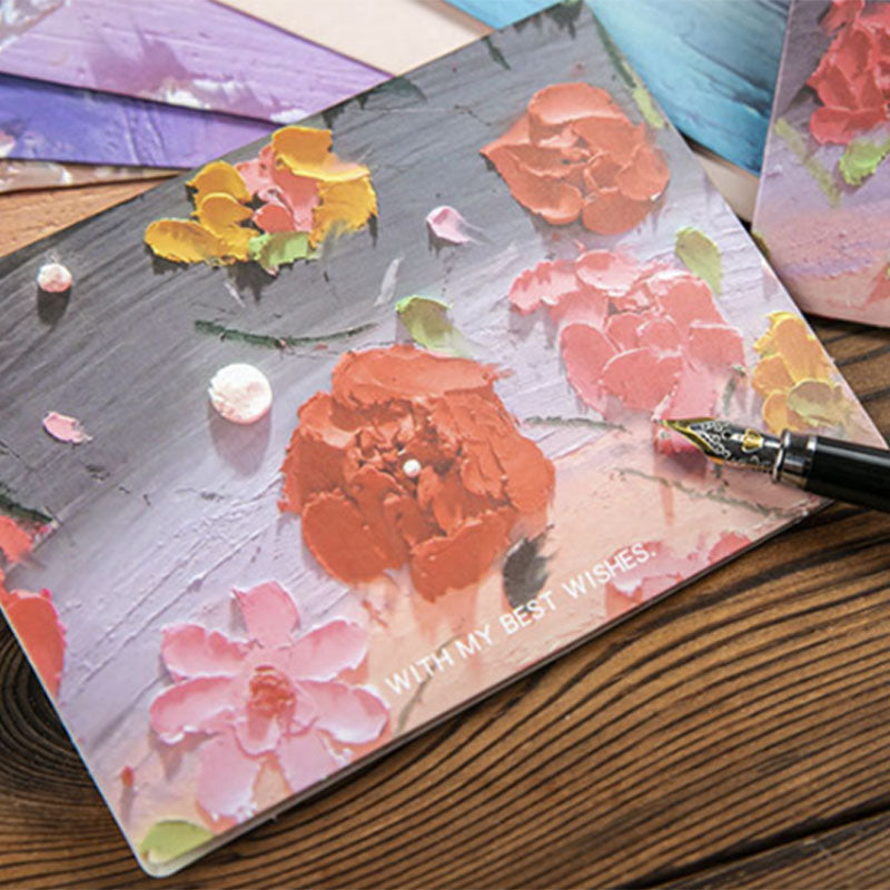 Golden Wishes Greeting Card Set