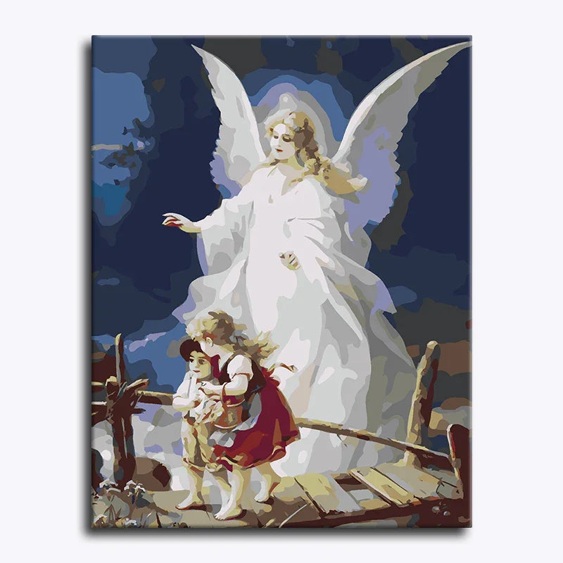 Angel's Embrace – Paint by Numbers - My Store