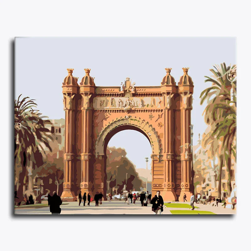 Arc de Triomf – Paint by Numbers - My Store