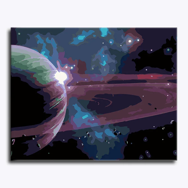 Cosmic Horizon – Paint by Numbers - My Store