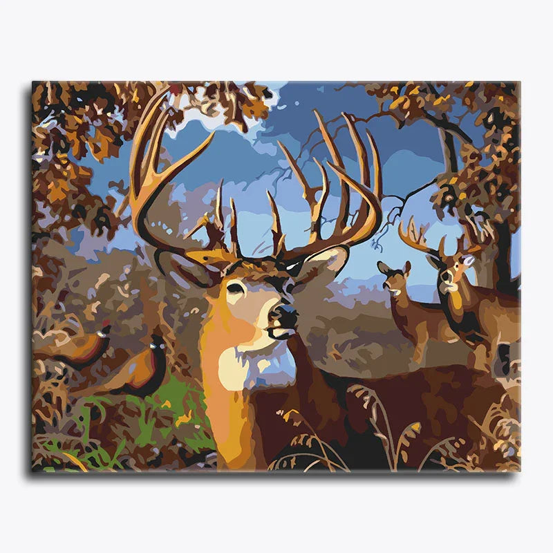 Forest Monarchs – Paint by Numbers - My Store