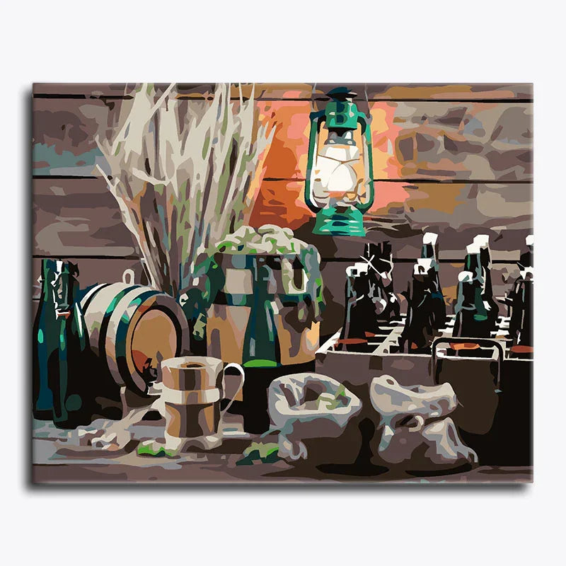 Vintage Spirits – Paint by Numbers - My Store