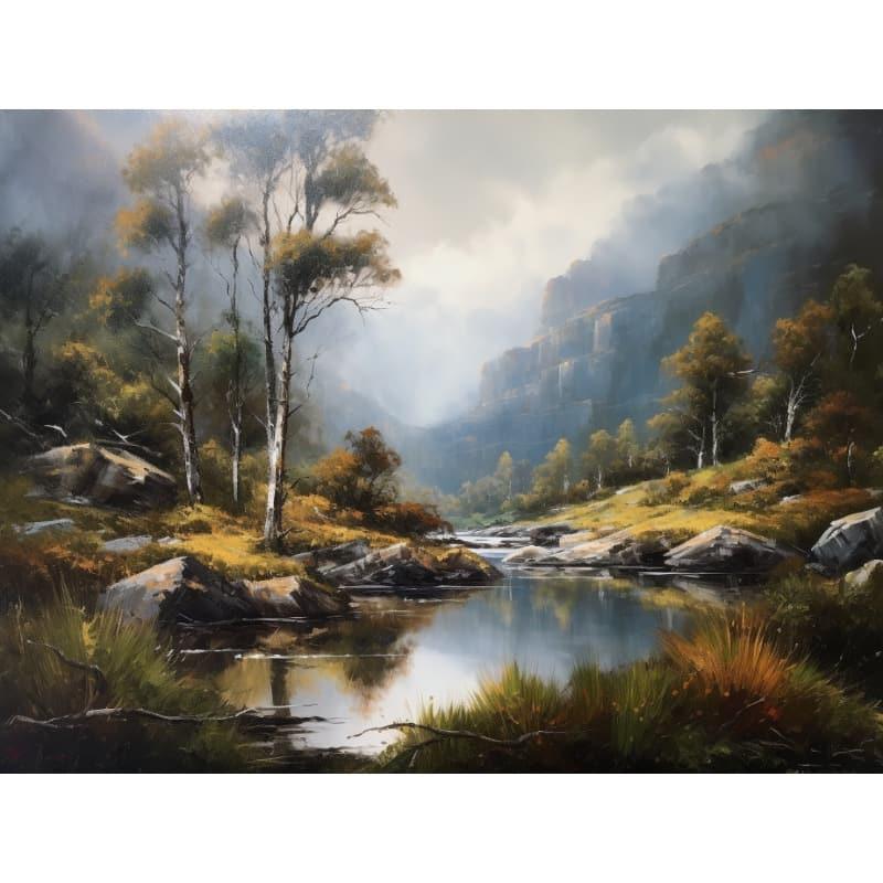 Tasmanian Wilderness – Paint by Numbers - My Store
