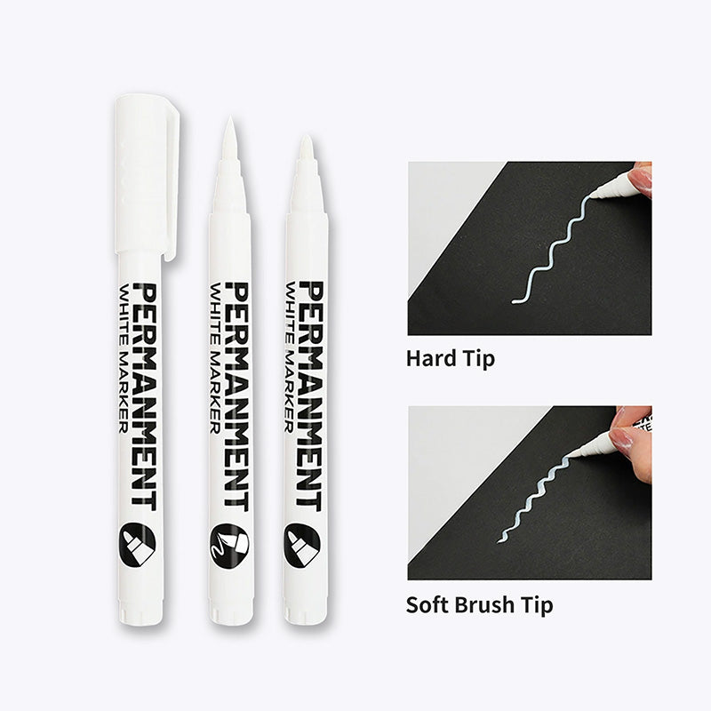 White Acrylic Permanent Marker – Perfect for Paint by Numbers