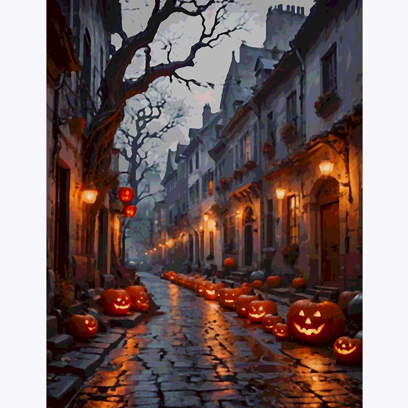 Lantern Lane – Paint by Numbers