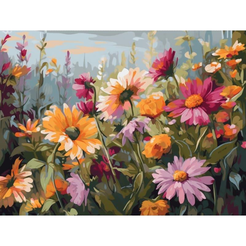 Floral Symphony – Paint by Numbers - My Store
