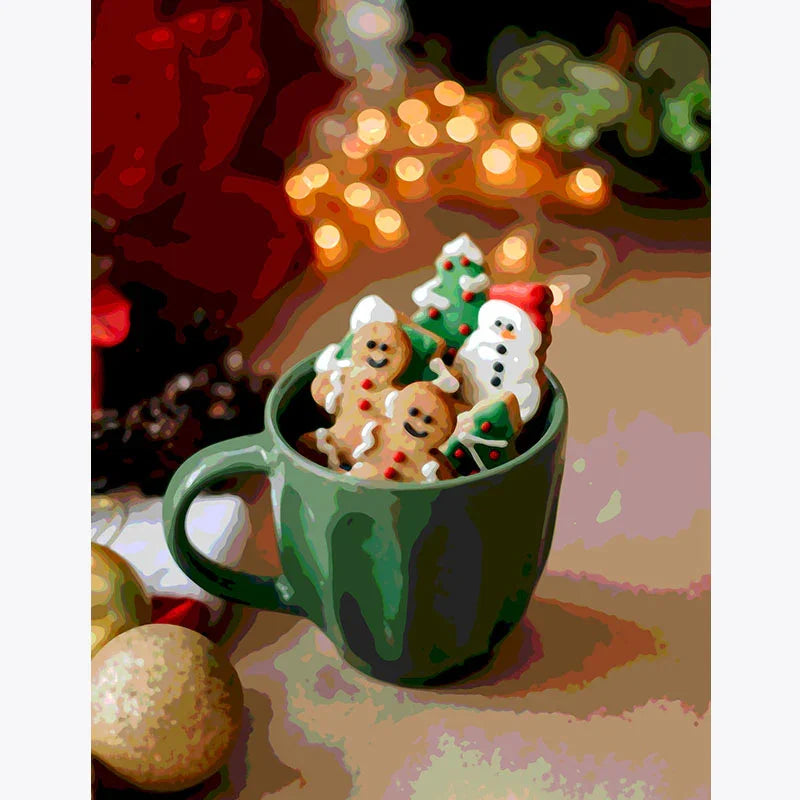 Cup of Cheer – Paint by Numbers